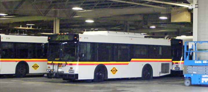 Dayton RTA New Flyer D30LF 2113